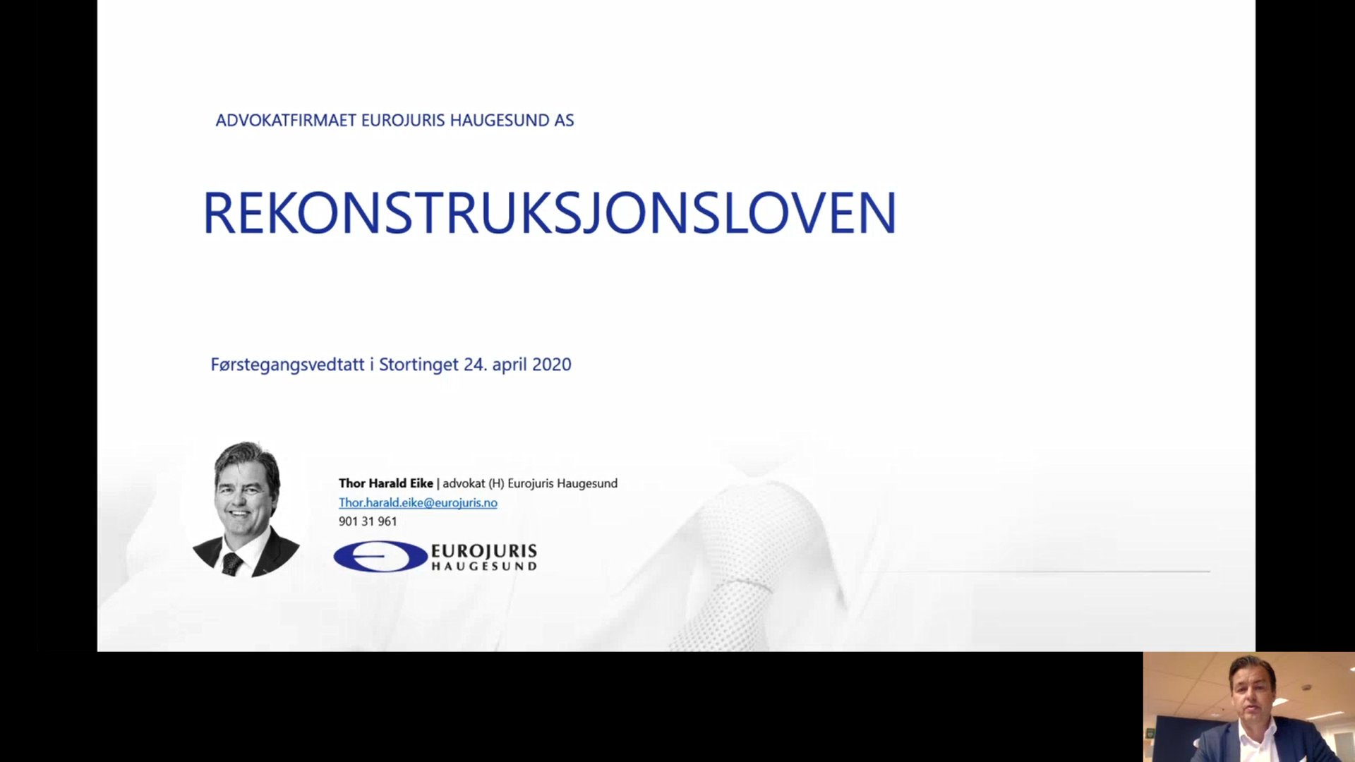 Rekonstruksjonsloven - bilde